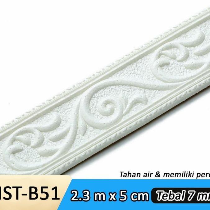 Promo List Border Foam 5Cm|Wall Border List|List Dinding 3D Panjang 2.3M Cod