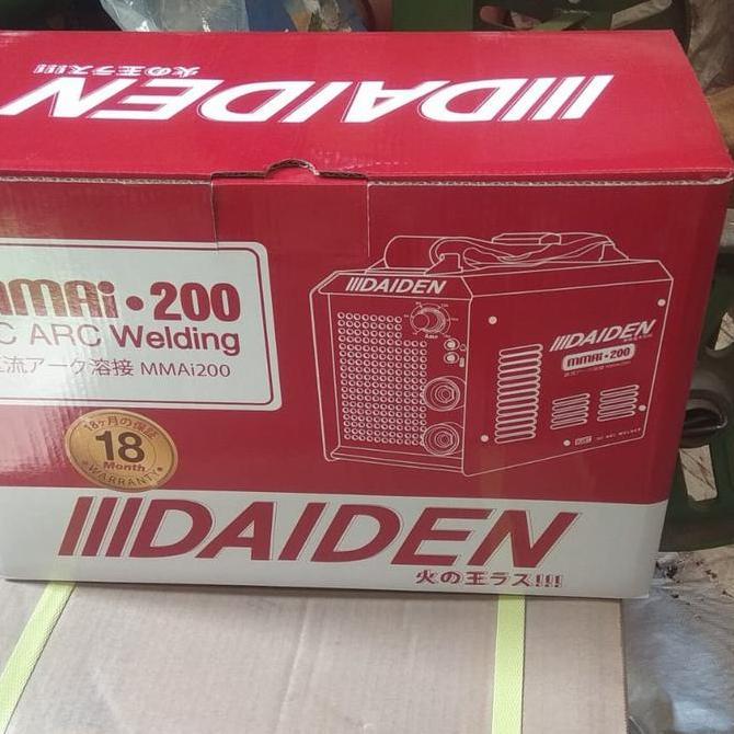 Terjangkau Daiden Mmai 200 Mesin Las Daiden, Travolas Inverter Daiden Mma 200A
