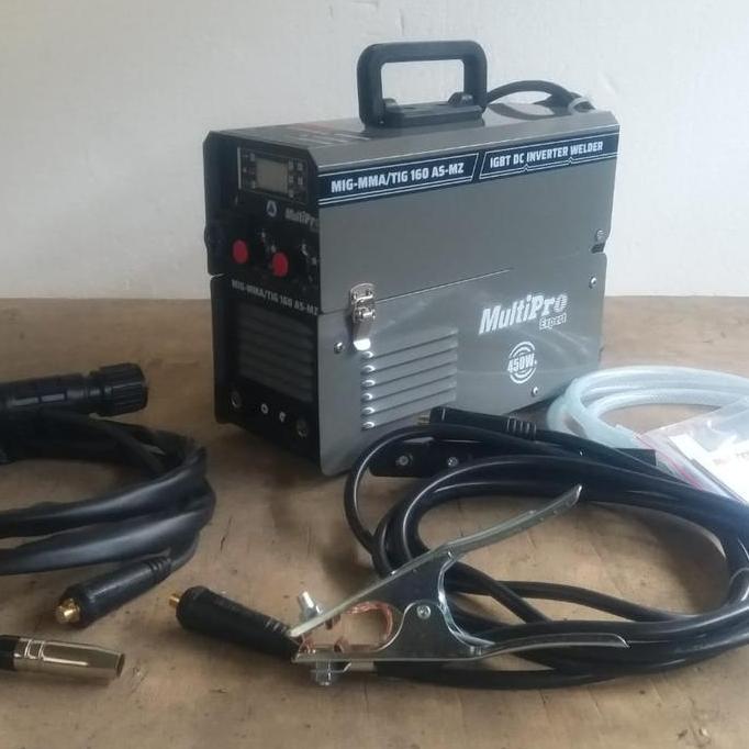 Miliki Mesin Las Multipro Mig Mma Tig 160 As-Mz Las Co Tanpa Gas Migi Co2 Igb