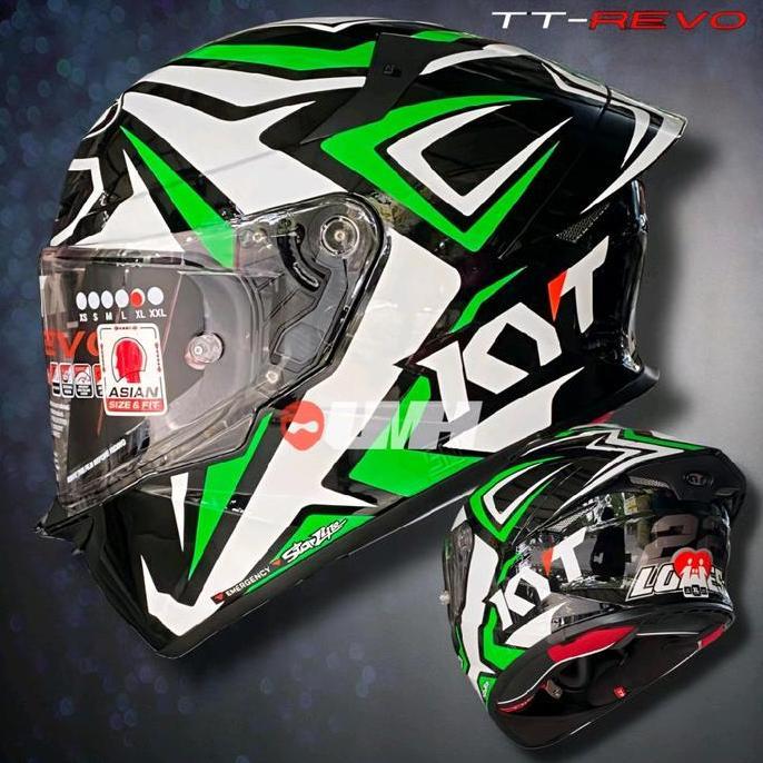 Helm fullface Kyt TT revo motof balap terbaru Terlaris
