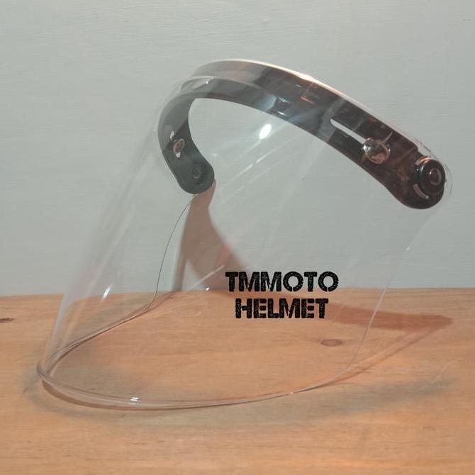 Termurah Visor Retro Snail - Clear / Bening