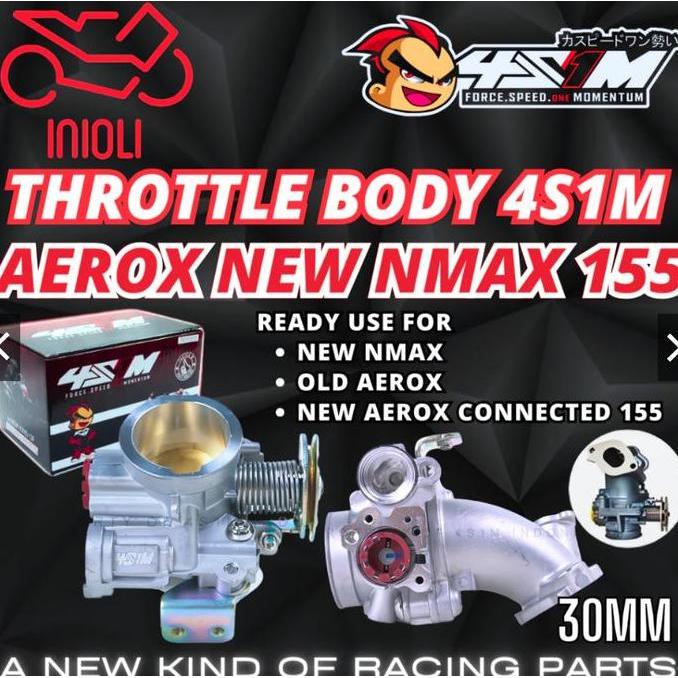 Throttle Body Tb 4S1M Aerox 155 New Nmax Aerox Connected Vva 155 Old Aerox B65 B8R New N-Max N Max 3