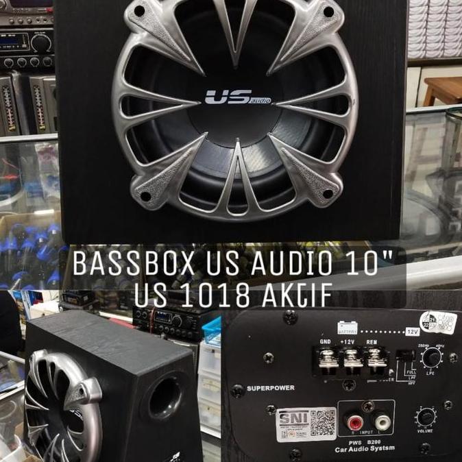 Subwoofer Active/Basstube mobil 10 inch USAUDIO Terlaris