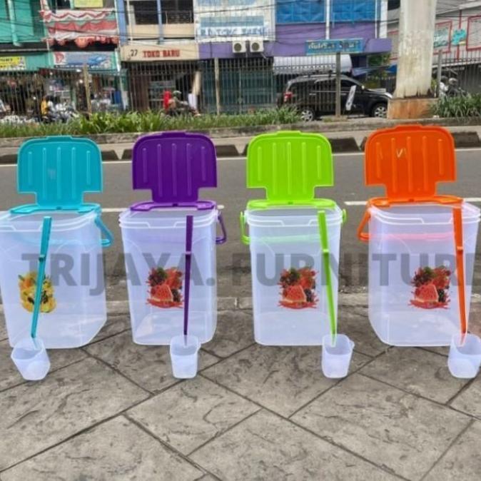 Tempat Wadah Box Akuarium Es Buah/Es Kelapa+Gayung 20Liter 30Liter HARGA SPESIAL