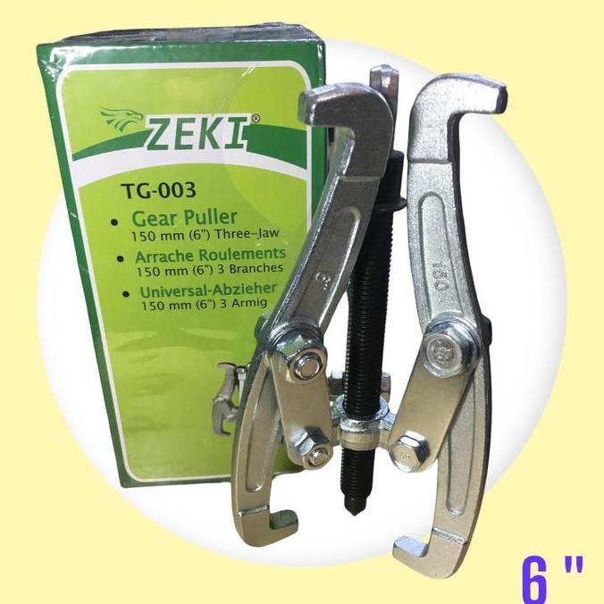 Treker Bearing Zeki ukuran 6 inch Kaki 3 (150 mm)