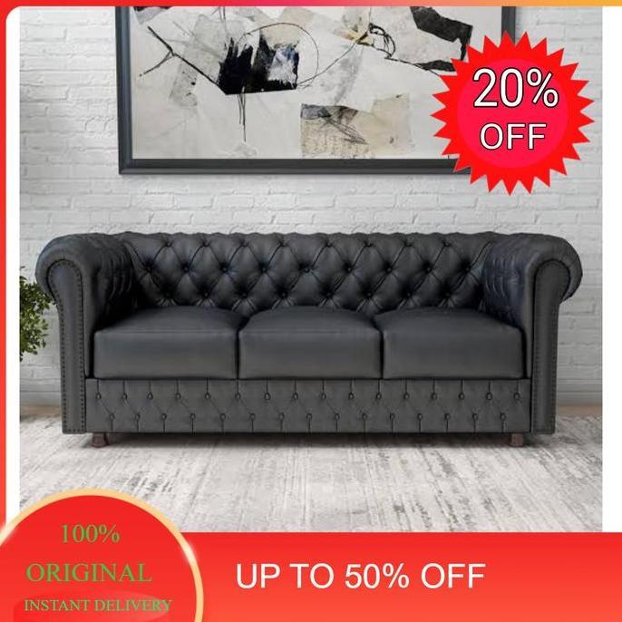 Terbaru Sofa Koi / Sofa Chesterfield Bahan Oscar