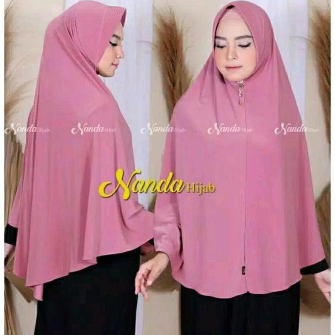Bergo t Jersey Korea Super XL By Nanda Hijab