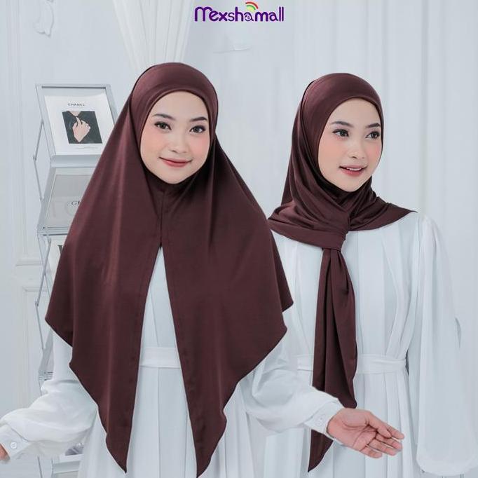 Shamira - Hijab Segitiga Jersey Premium Anti Kusut Azma Jilbab Segitiga Jersey