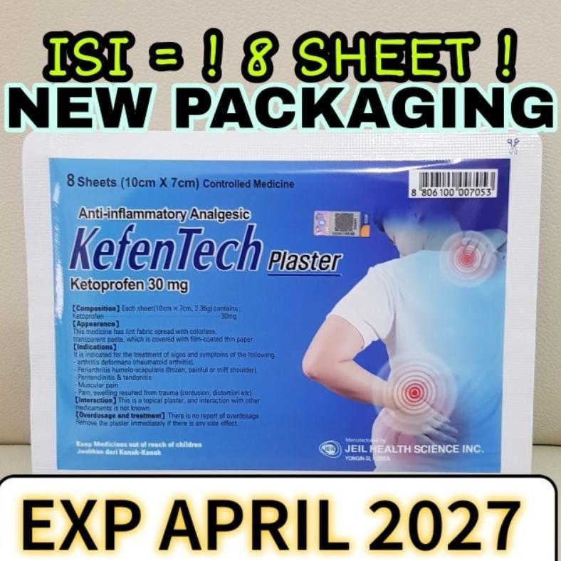 Koyo KeFenTech Plaster isi 8 Sheet