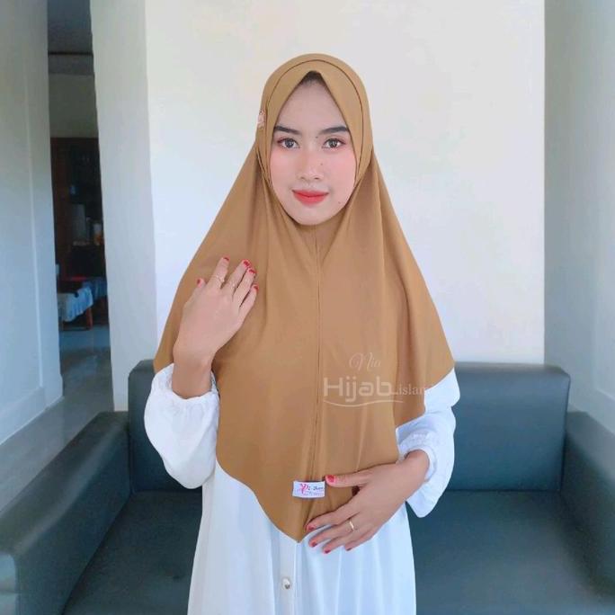 El berrys Hijab malay-Bergo non ped Kerudung Wanita