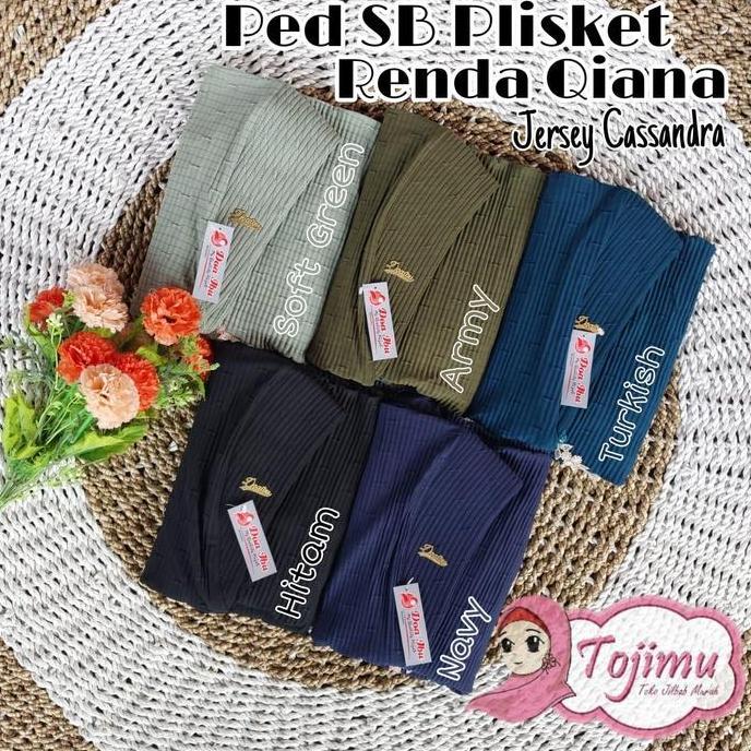 Ped SB Plisket Renda V Qiana Hijab Doa Ibu