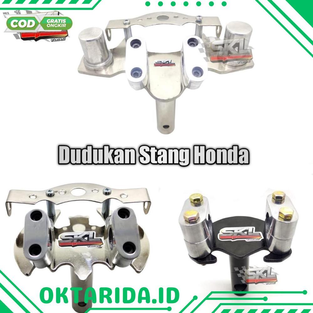 Diskon Gede Adaptor Dudukan Stang Motor Matic Bebek Honda Scoopy Vario Beat Genio PCX Vario 160 125 