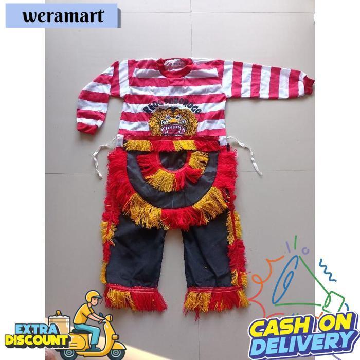 Baju Reog Anak. Pakaian Reog Anak. Kostum Reog Anak. Baju Reog. Kostum Reog. Pakaian Reog Br 1114