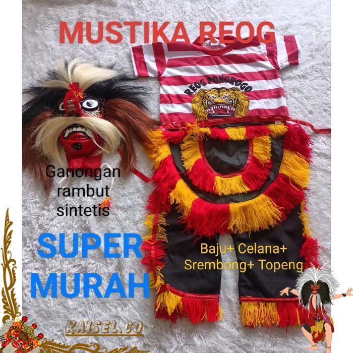 Baju Reog, Baju Reog Anak. Baju Reog Ponorogo. Pakaian Reog. Pakaian Reog Anak. Baju Ganong. Baju Ga
