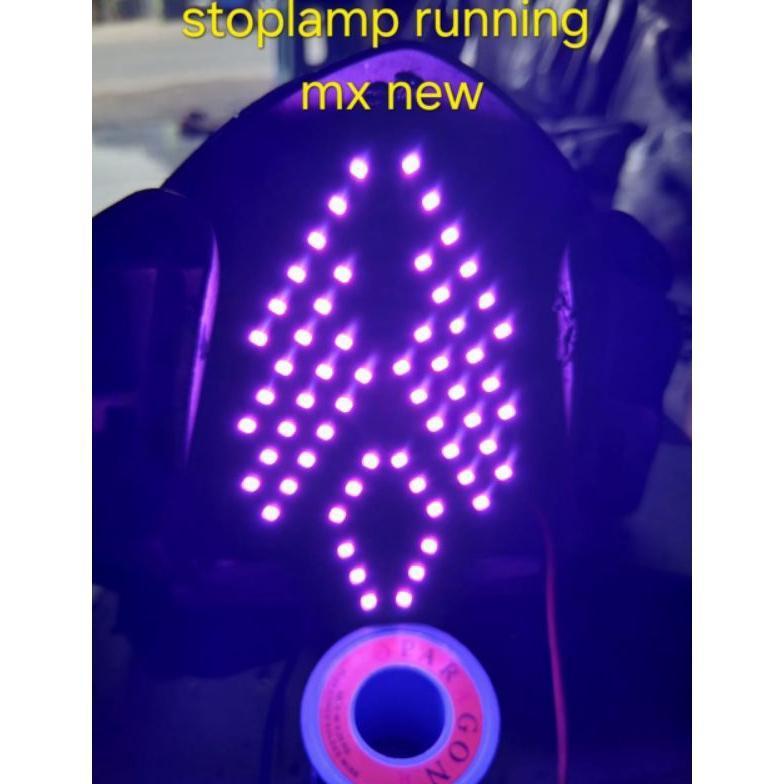 stoplamp running Jupiter MX NEW ,lampu rem belakang variasi Jupiter MX, Lampu rem belakang MX NEW 8 