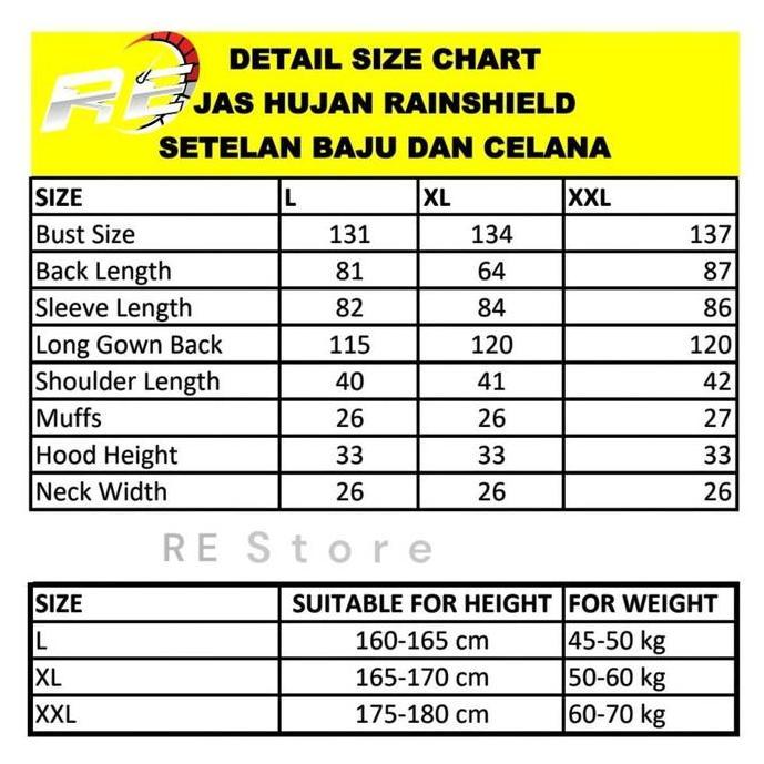 Jas Hujan Setelan RAINSHILD Anti Tembus PVC Tahan Air Jas Hujan Pria Jas Hujan Wanita Raincoat