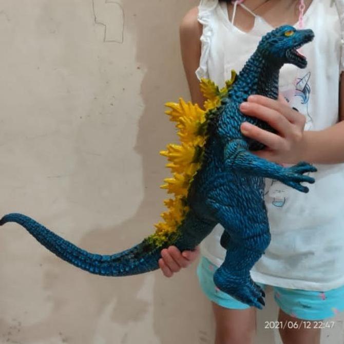 mainan Godzilla x Kong godzila kingkong besar karet kaiju monster