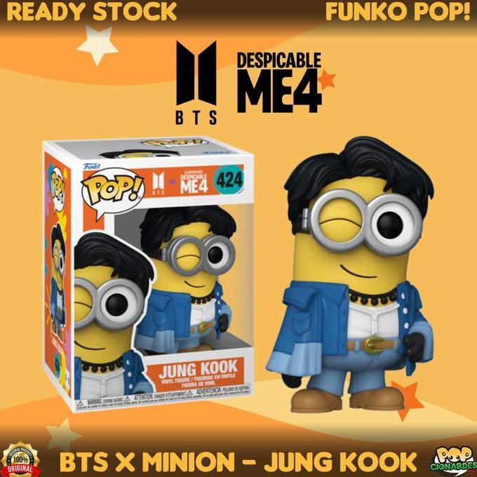 Funko POP Music - BTS x Minion - Jungkook #424