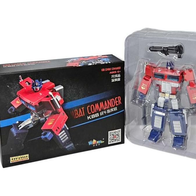 Robot Action Figure KUBIANBAO Mini Transformer G1 Optimus Prime KBB Combat Commander