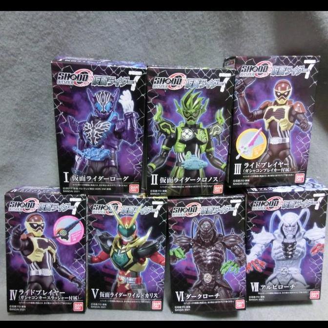 shodo-O 7 Kamen Rider series - Outsider series