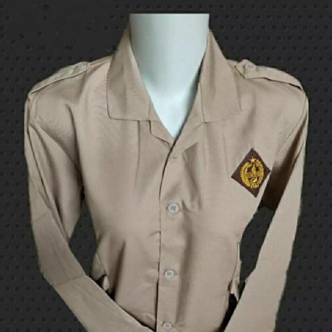 Baju Pramuka perempuan SD/SMP/SMA model tali samping