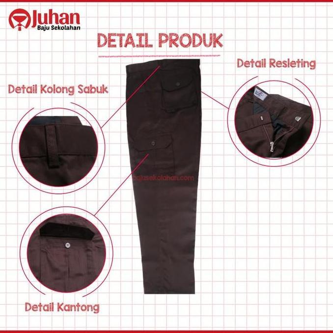 CELANA PANJANG PRAMUKA PDL -CELANA PRAMUKA PEMBINA (CARGO)