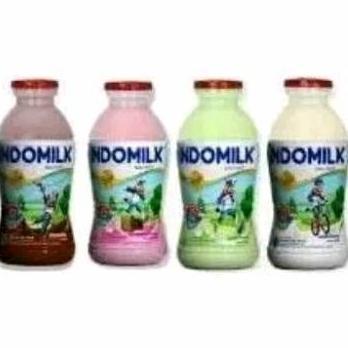 New- INDOMILK SUSU UHT BOTOL DUS | KARTON ISI 24 PCS X 190ML | SUSU INDOMILK BOTOL 190ML