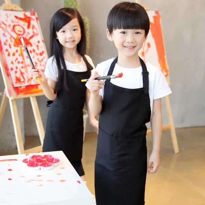 celemek anak / celemek masak anak / apron anak