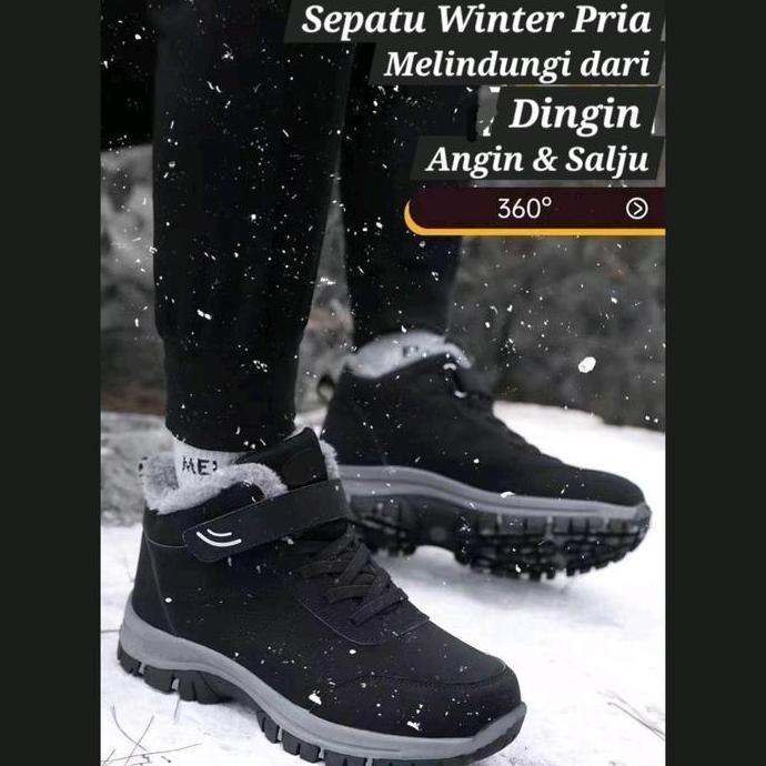 Sepatu Boots Pria Musim Dingin / Winter Snow Boots 028