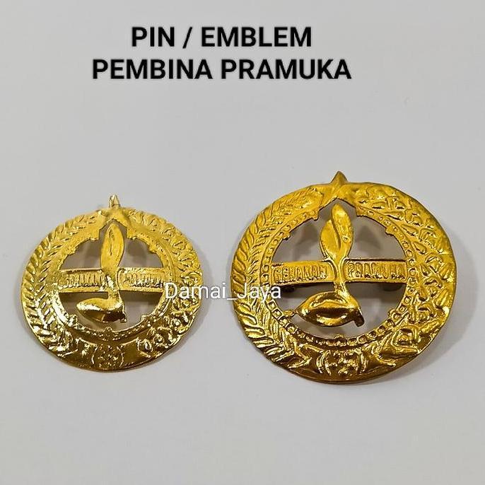 Pin Pembina Pramuka Pin Topi Pembina Pramuka
