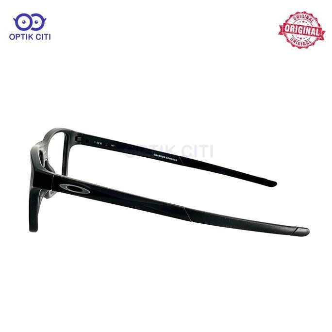 Frame Kacamata Pria Original Oakley Chamfer Squared OX 8143 - Satin Black Terlaris