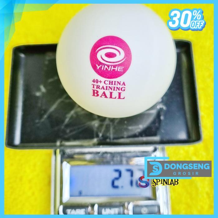 BOLA PINGPONG TENIS MEJA YINHE 40+ TRAINING BALL PRODUK TERBAIK