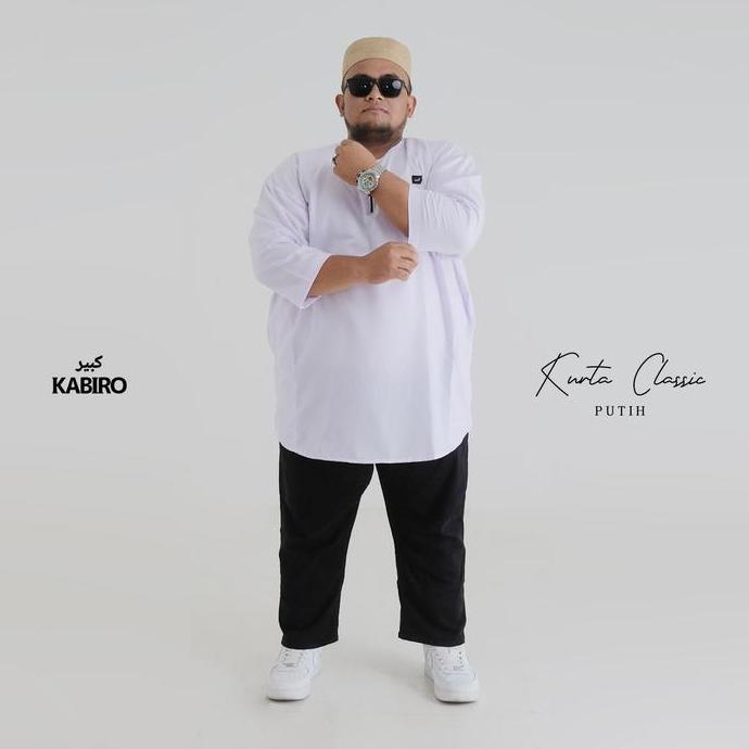 ROSAL KABIRO Baju Koko Kurta Pakistan Jumbo 4XL - 6XL, Kurta Classic Terlaris