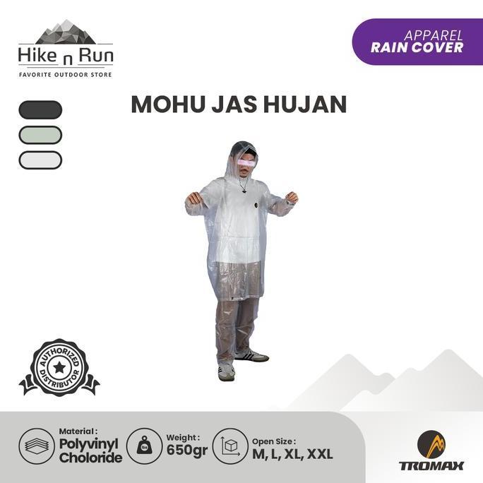 Jas Hujan Poncho Tromax Raincoat Mohu