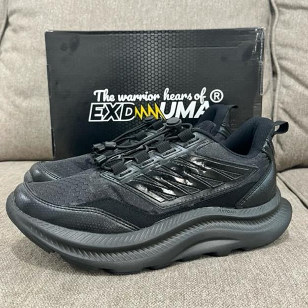 Sepatu Exduma Superblack Sol 2025 Sepatu Full Hitam