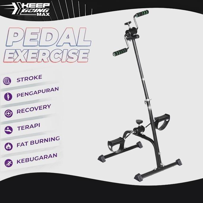 Sepeda Statis-Alat Terapi Stroke Kaki Dan Bike Sepeda Fitness Alat Fitness / Terapi Kaki dan Tangan 