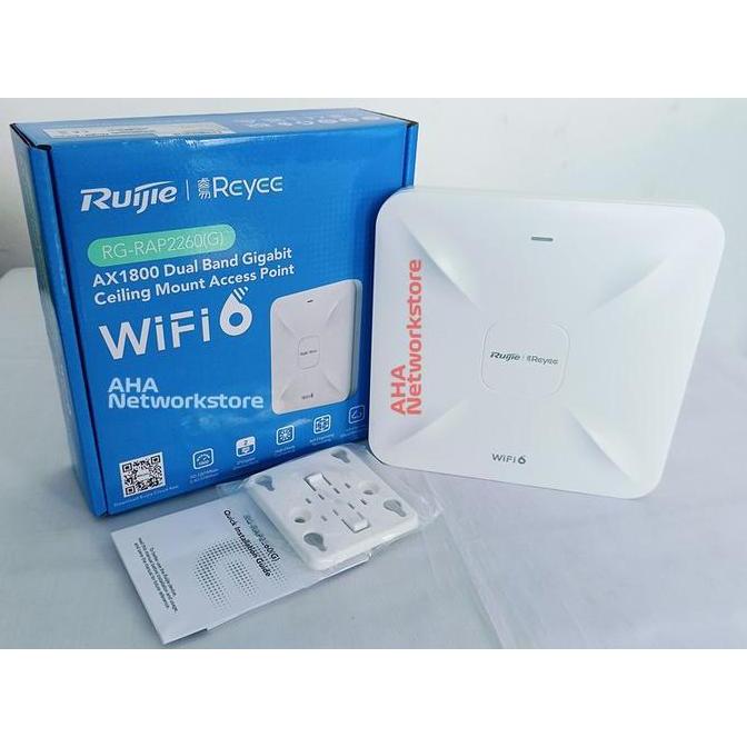 RAP2260G Ruijie RAP2260G WiFi6 AX1800 Dualband Gigabit AP Mesh Ruijie Reyee RG-RAP2260(G)