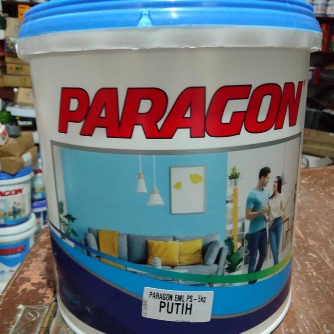 BEBAS ONGKIR - cat tembok 5kg Paragon putih harga pergalon