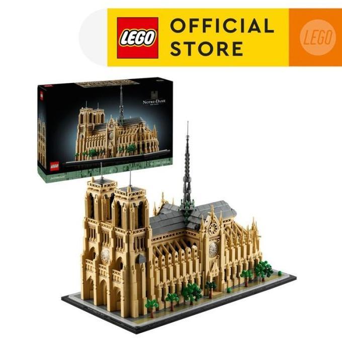 BADAWALI_LEMBAH - LEGO ARCHITECTURE 2161 NOTRE-DAME DE PARIS (4383 PCS) - MAINAN SUSUN BALOK DEWASA 