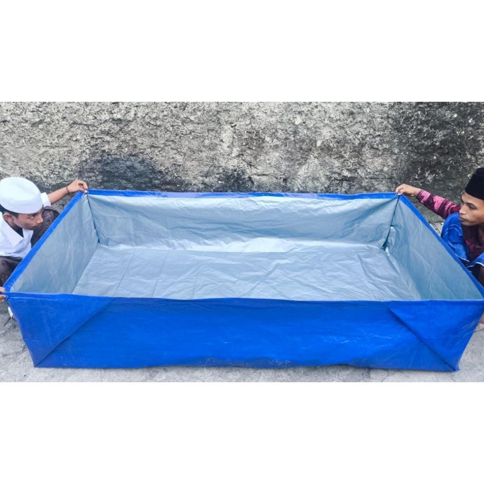 Bisa Cod Terpal Kolam Ikan Ukuran 200X100X50Cmikan Lele A2 ,,