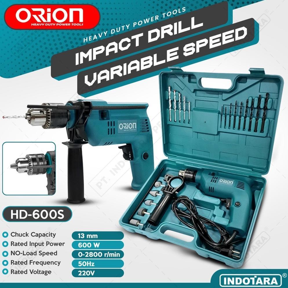 Mesin Bor Impact Drill Listrik Orion - HD600S