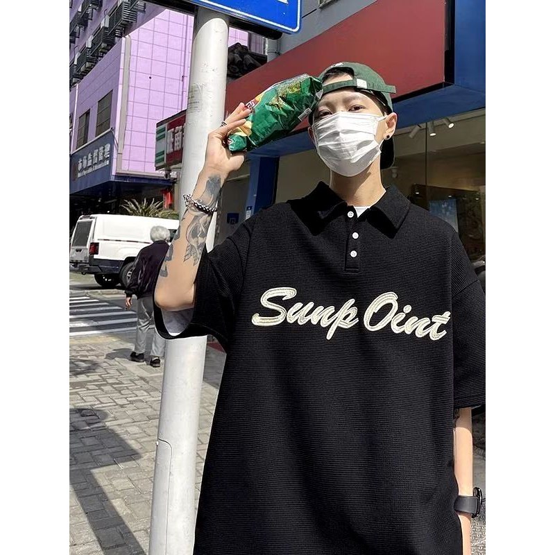 SUNP OINT Kaos Polo Oversize Rugby Polo Shirt Kaos Kerah Big Size / Kaos Pria Oversize Premium Polo 