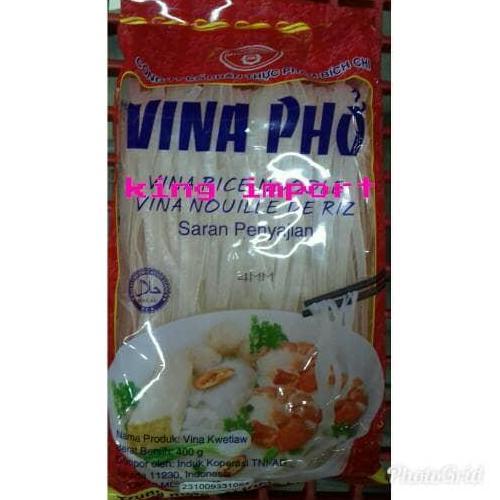 Rice Noodle/ Kwetiaw Merk Vina Pho Lebar 4Mm