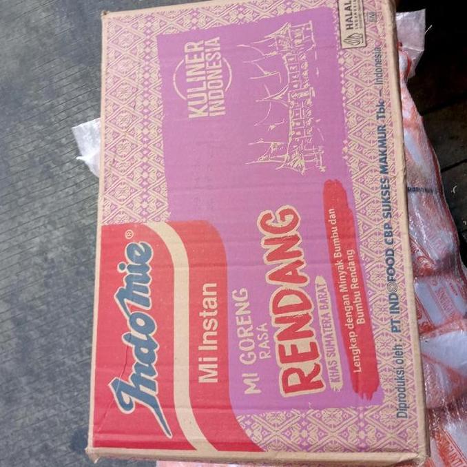 Indomie Goreng Rendang 1 Dus