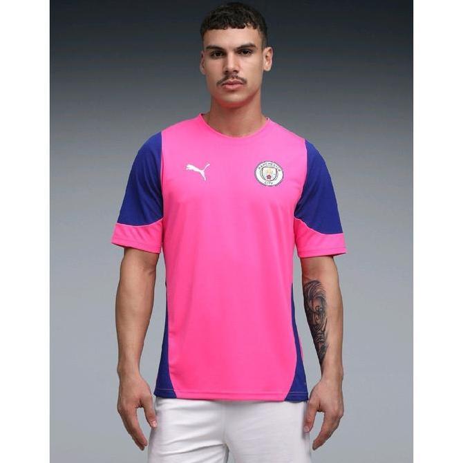 Jersey Original Training PUM ManCity Sepak Bola Sport Soccer CO