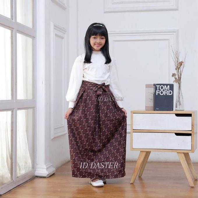 New- Rok Batik Anak Panjang Perempuan SD