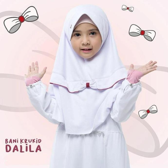 Bani Batuta - kerudung sekolah TK Krukid dalila usia 5-6 tahun