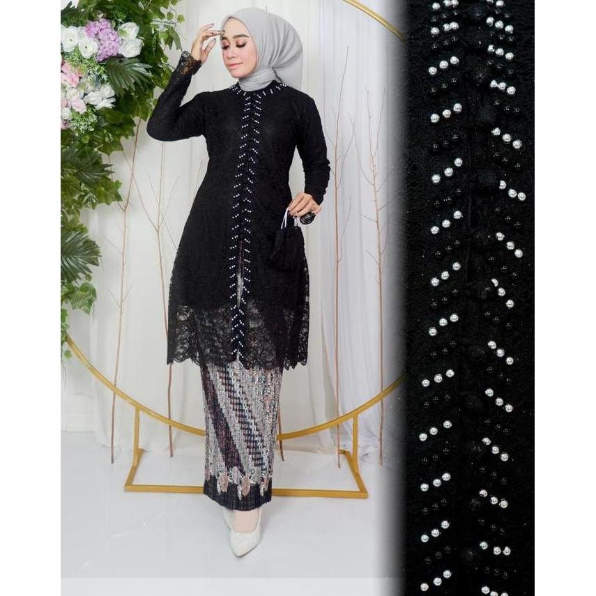 Ramadhan - Dj_Collection21 - Setelan Kebaya Tunik Kancing 1000 Payet - Kebaya Tunik Panjang - Kebaya