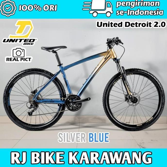 Terbaru Sepeda Gunung Mtb United 27.5 Detroit 2.0 Murah Super Promo