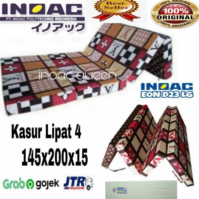 kasur lipat inoac eon d 23 uk 145x200x15